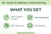 write engaging health and wellness articles