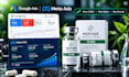 setup and manage peptide google ads, facebook ads for peptide supplements