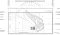 do cad interior elevation section,curved staircase plan,ornate balustrade detail