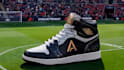 create a 3d drone drop sneaker ad video