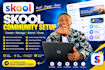 create skool community setup