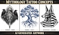 create custom ai mythology tattoo concepts