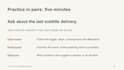 turn your lecture notes into editable training slides