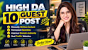 guest post backlink high da guest post service publish article