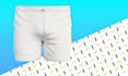 create unique vector pattern designs for men swim trunks