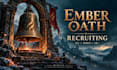 design a cinematic gaming clan recruitment poster