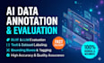 provide accurate ai data annotation, rlfh evaluation