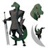 draw custom furry anthro custom character sheet