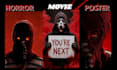 create horror movie poster design cinematic