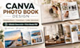 design canva photo book wedding album travel photobook coffee table book