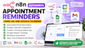 automate appointment reminders using n8n and google calendar