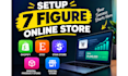 setup 7 figure shopify, etsy, stan store, digital product store, digital store