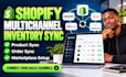 setup shopify multichannel on amazon ebay etsy walmart and tiktok inventory sync