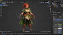 create hand painted 3d characters, gameready lowpoly models and miniature prints