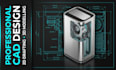 create precise 2d cad drawings and 3d models