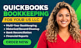 reconstruct multi year quickbooks bookkeeping for your US llc