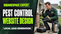 design a squarespace pest control website