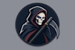 make amazing grim reaper logo within two days