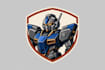 do unique mecha robot logo with express delivery