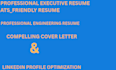 write an ats friendly engineering resume and CV