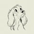draw vector line art dog or pet portraits