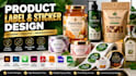 design food packaging and cosmetic labels