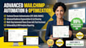 design mailchimp email newsletter and setup automation