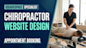 design a squarespace chiropractor website with appointment booking