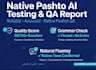 test and evaluate your ai chatbot response in pashto