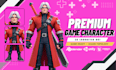 create 3d game character and stylized character modeling, rigging and animation