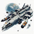 draw epic sci fi spaceships with unique futuristic designs