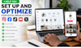 help you set up and optimize your social media account