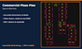 convert PDF to autocad dwg and draft 2d floor plans and elevations