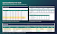 build a custom excel or google sheets tracker, dashboard or formula fix