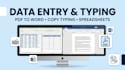 do english typing and PDF to word conversion