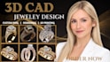 create 3d cad jewelry, custom rings, renderings, and 3d printing
