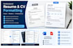 format and professionally edit your resume or CV