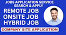 search and apply, reverse recruit, remote, onsite jobs