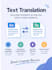 transcribe audio and translate text