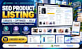 write SEO optimized product titles and descriptions for ecommerce