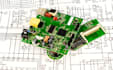 do custom electronics and circuit board design, kicard ready for manufacturing