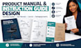 design product instruction manual user guide assembly guide packaging inserts