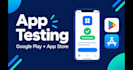 provide 12 testers for google play console closed testing to unlock production