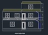 draw architectural building elevations and section drawings in autocad