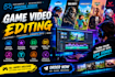 do game video editing