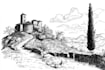 draw detailed illustrations in ink style