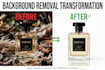 do background removal white and  transparent png quality
