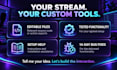 custom streamer bot actions, obs automation and stream widgets