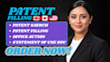 draft US utility patent applications or file US patent applications