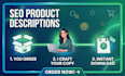 write SEO product descriptions